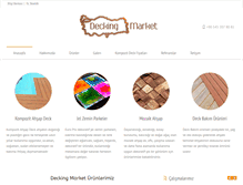 Tablet Screenshot of deckingmarket.com